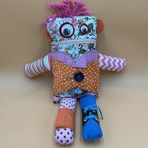 Dress Myself Monster Doll Toddlers Alzheimer’s Dementia Fidget Therapy Sensory
